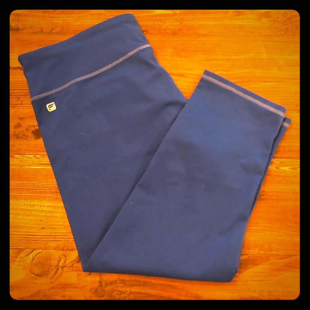 Royal Blue Fabletics salar crops